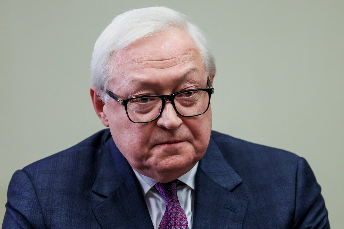 Sergei Ryabkov utelukker ikke krig med Nato. Foto: Gavriil Grigorov, Sputnik, Kremlin Pool via AP Sergei Ryabkov utelukker ikke krig med Nato. Foto: Gavriil Grigorov, Sputnik, Kremlin Pool via AP