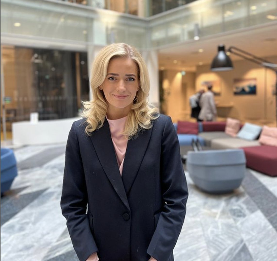 Emilie Enger Mehl representerte Norge under møtet i København. Foto: Instagram/ Mehl Emilie Enger Mehl representerte Norge under møtet i København. Foto: Instagram/ Mehl