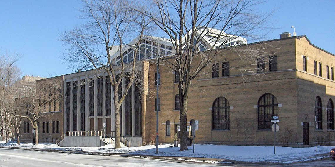 Temple Emanu-El-Beth Sholom i Montreal er eldste reformsynagoge i Canada. Illustrasjonsfoto: Genevieve2, Wikimedia Commons CC BY-SA 3.0 DEED Temple Emanu-El-Beth Sholom i Montreal er eldste reformsynagoge i Canada. Illustrasjonsfoto: Genevieve2, Wikimedia Commons CC BY-SA 3.0 DEED