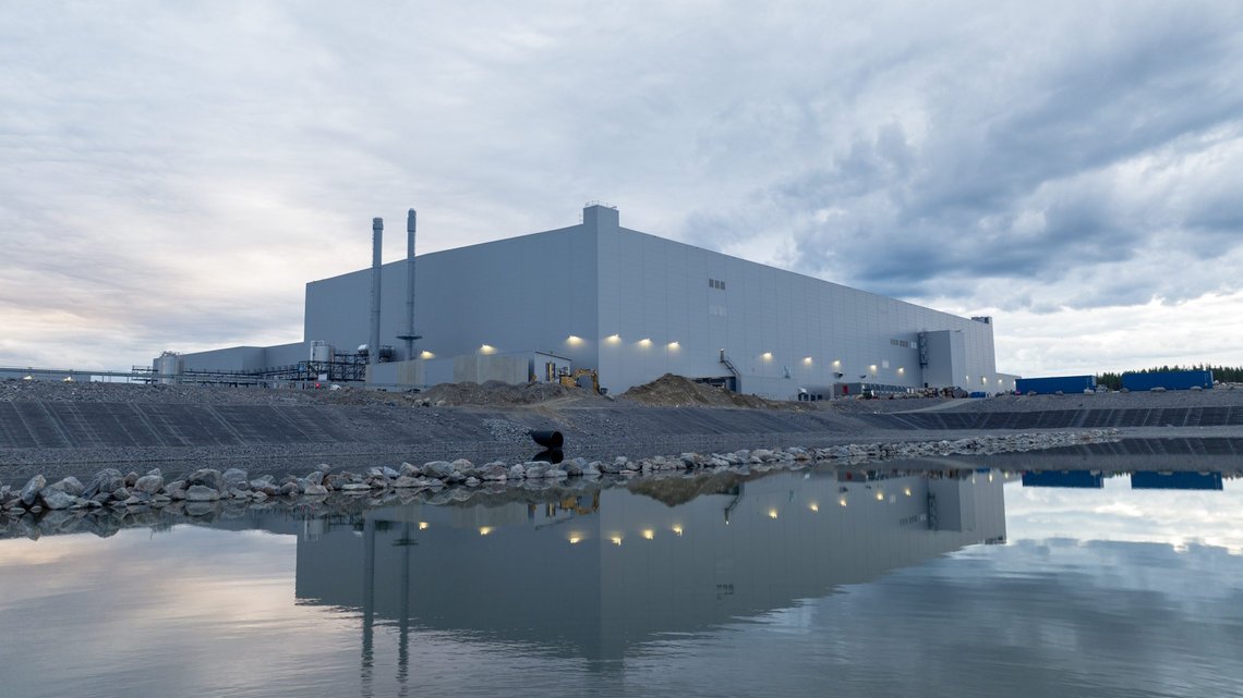 Anlegget Northvolt Ett. Foto: Pressebilde Northvolt Anlegget Northvolt Ett. Foto: Pressebilde Northvolt