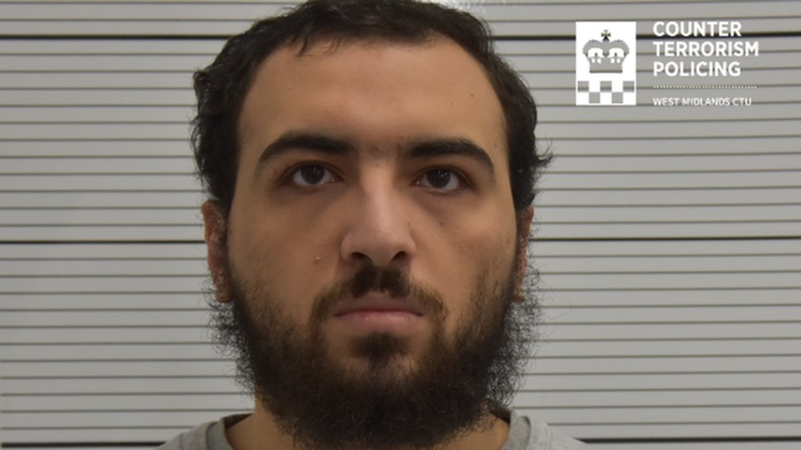 Conversations on Mohamad Al-Bared's devices demonstrated his support for IS, police said
© Police handout via BBC News. Conversations on Mohamad Al-Bared's devices demonstrated his support for IS, police said
© Police handout via BBC News.