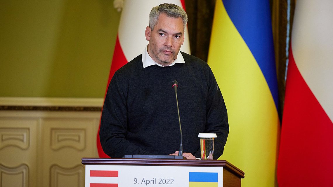 Østerrikes forbundskansler Karl Nehammer. Foto: Wikimedia Commons CC0 1.0 DEED Østerrikes forbundskansler Karl Nehammer. Foto: Wikimedia Commons CC0 1.0 DEED