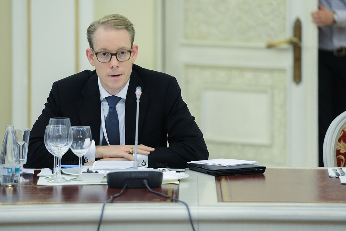 Sveriges utenriksminister Tobias Billström. Foto: Wikimedia Commons CC BY 2.0 DEED Sveriges utenriksminister Tobias Billström. Foto: Wikimedia Commons CC BY 2.0 DEED
