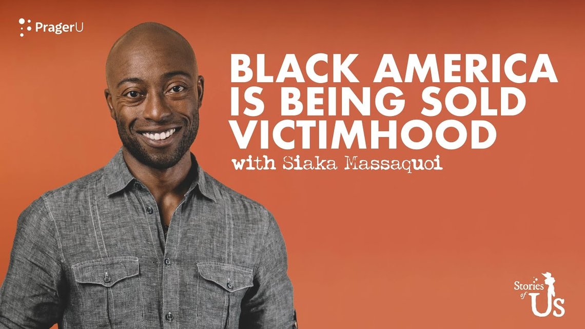 Skjermbilde fra PragerU via YouTube. Siaka Massaquoi in "Stories of Us." Skjermbilde fra PragerU via YouTube. Siaka Massaquoi in "Stories of Us."