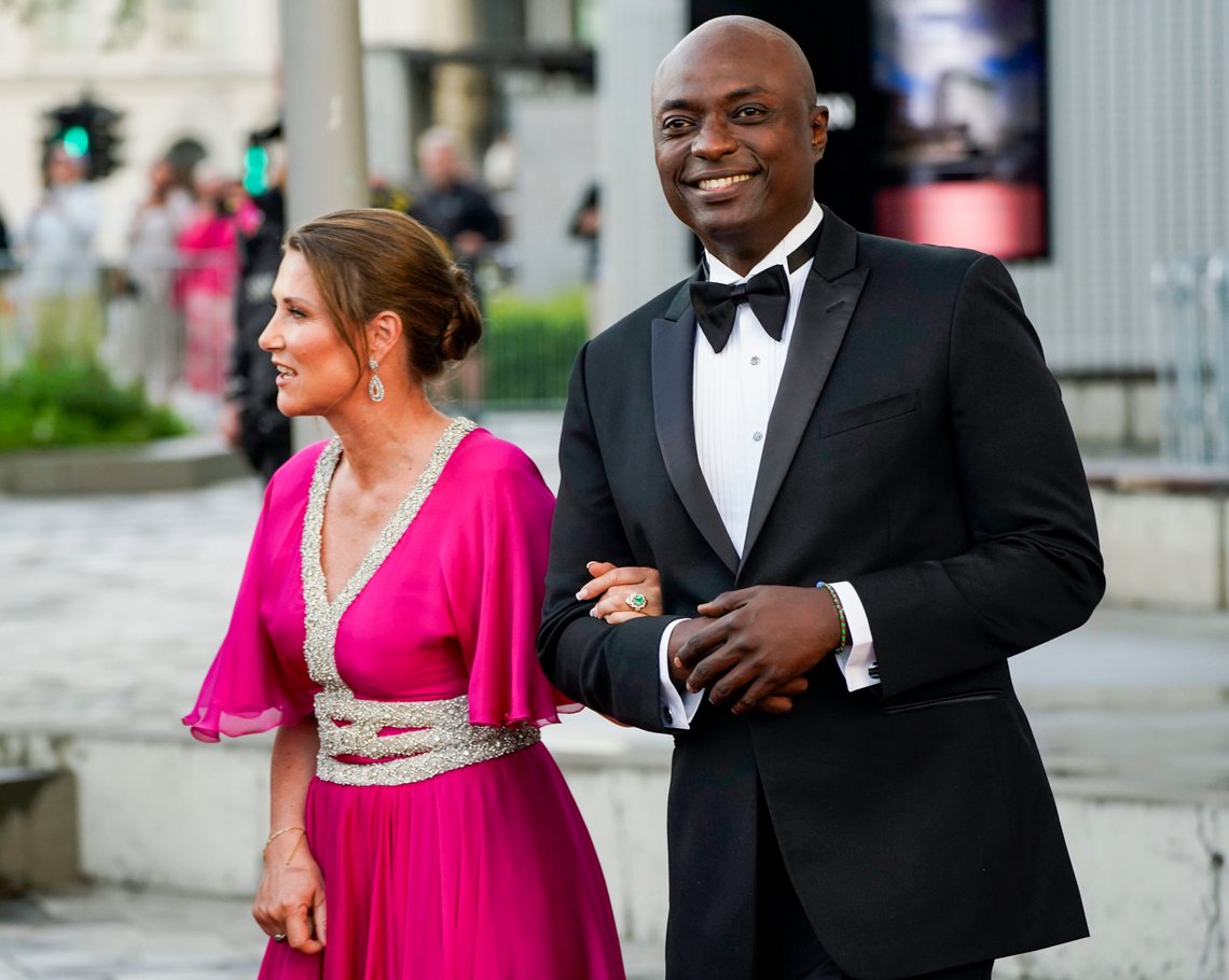 Prinsesse Märtha Louise og Durek Verrett.
Foto: Lise Åserud / NTB Prinsesse Märtha Louise og Durek Verrett.
Foto: Lise Åserud / NTB