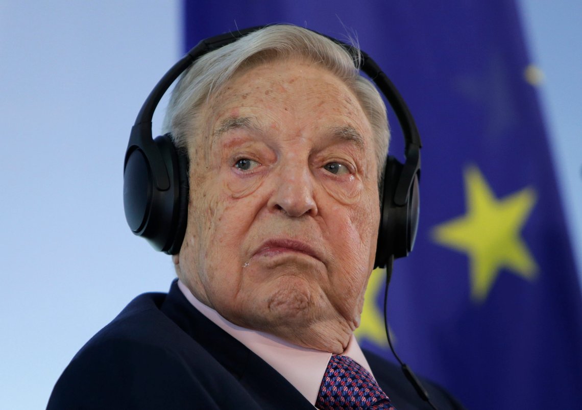FILE - In this Thursday, June 8, 2017 file photo, Hungarian-American investor and CEU founder George Soros attends a press conference at the Foreign Ministry in Berlin, Germany. An opinion by the European Union's Court of Justice agrees with the bloc's executive body that amendments by Hungary to its law on higher education were not in line with EU law. (AP Photo/Ferdinand Ostrop, file) FILE - In this Thursday, June 8, 2017 file photo, Hungarian-American investor and CEU founder George Soros attends a press conference at the Foreign Ministry in Berlin, Germany. An opinion by the European Union's Court of Justice agrees with the bloc's executive body that amendments by Hungary to its law on higher education were not in line with EU law. (AP Photo/Ferdinand Ostrop, file)