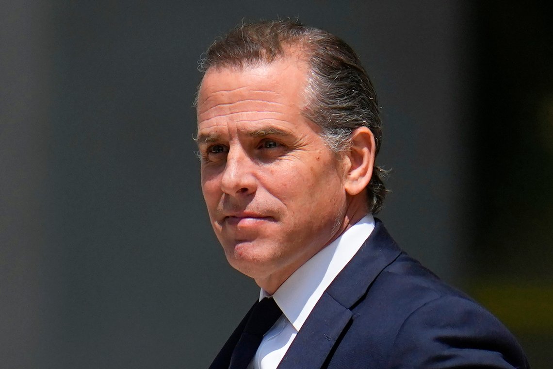 Justisdepartementet har tatt ut ni nye tiltalepunkter for skattelovbrudd mot president Joe Bidens sønn, Hunter. Arkivfoto: Julio Cortez / AP / NTB Justisdepartementet har tatt ut ni nye tiltalepunkter for skattelovbrudd mot president Joe Bidens sønn, Hunter. Arkivfoto: Julio Cortez / AP / NTB