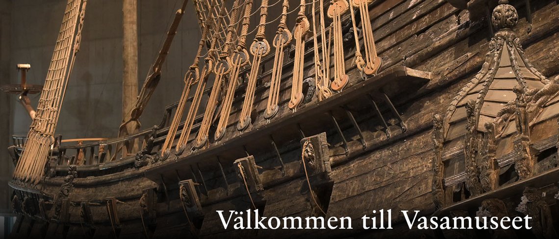 Skjermbilde fra nettsiden til Vasamuseet. Skjermbilde fra nettsiden til Vasamuseet.