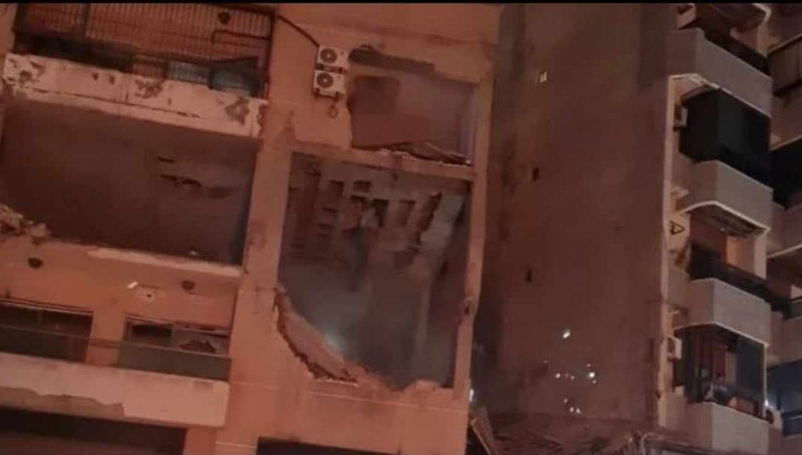 Flere Hamas-ledere ble drept i droneangrepet mot Hamas-kontoret i Beirut.
Foto: Skjermdump video X Flere Hamas-ledere ble drept i droneangrepet mot Hamas-kontoret i Beirut.
Foto: Skjermdump video X