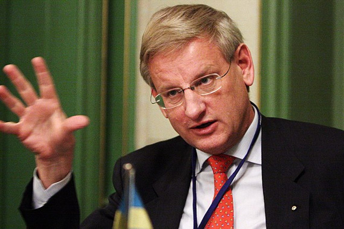 Carl Bildt var Sveriges statsminister 1991–1994 og utenriksminister 2006–2014.
Foto: Magnus Fröderberg/Wikimedia Commons Carl Bildt var Sveriges statsminister 1991–1994 og utenriksminister 2006–2014.
Foto: Magnus Fröderberg/Wikimedia Commons