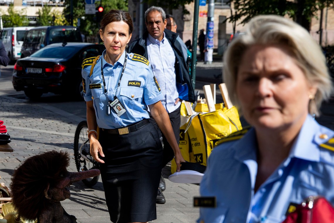 Påtaleleder Beate Brinch Sand i Oslo politidistrikt (t.v).
Foto: Tore Meek / NTB Påtaleleder Beate Brinch Sand i Oslo politidistrikt (t.v).
Foto: Tore Meek / NTB