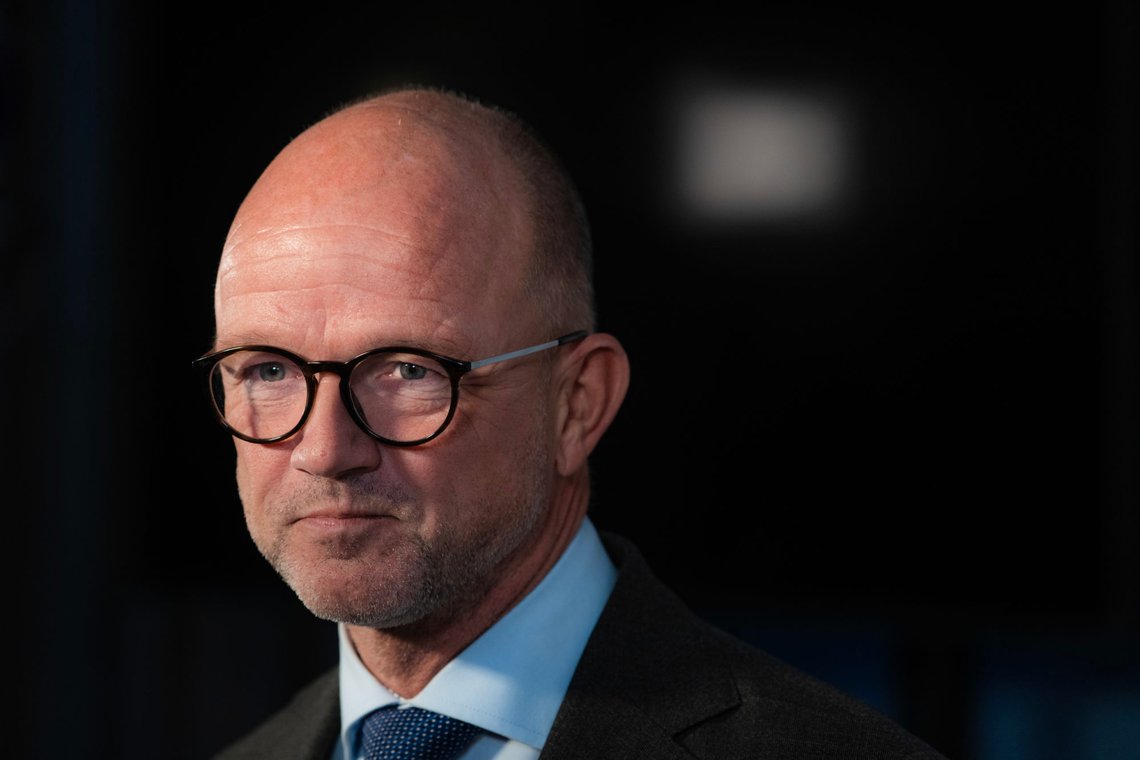 NHO-direktør Ole Erik Almlid vil ha fortgang i vindkraftutbygging i Norge.
Foto: Ole Berg-Rusten / NTB NHO-direktør Ole Erik Almlid vil ha fortgang i vindkraftutbygging i Norge.
Foto: Ole Berg-Rusten / NTB