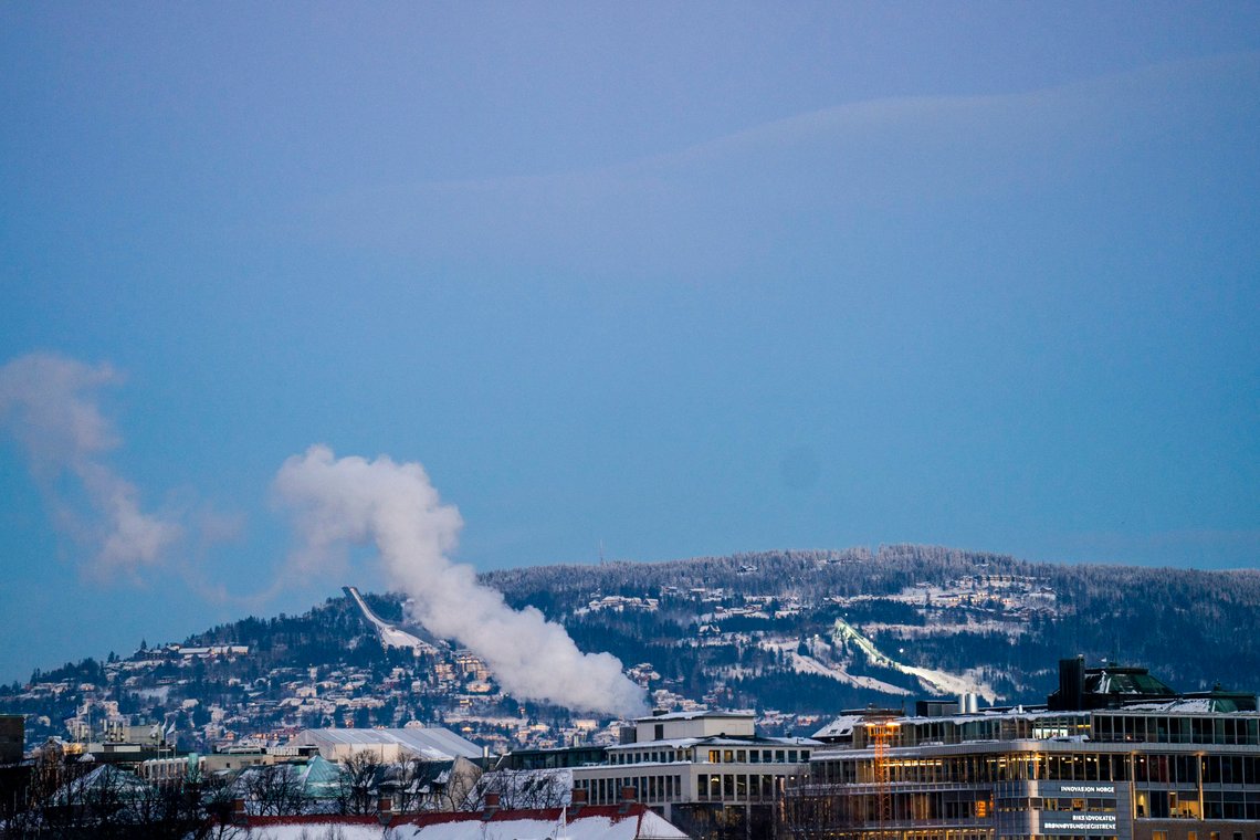 Det settes stadig nye kulderekorder i Oslo.
Foto: Fredrik Varfjell / NTB Det settes stadig nye kulderekorder i Oslo.
Foto: Fredrik Varfjell / NTB