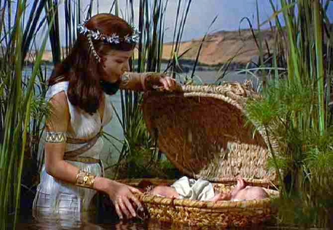 Fra filmen The Ten Commandments (1956) av Cecil DeMille. Fra filmen The Ten Commandments (1956) av Cecil DeMille.