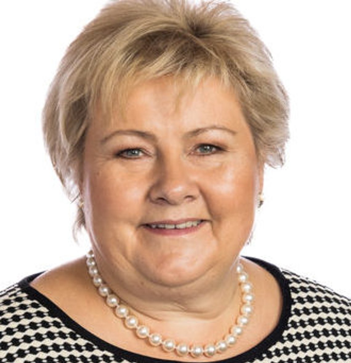 Erna Solberg, leder for Høyre, bilde fra Stortinget.no. Erna Solberg, leder for Høyre, bilde fra Stortinget.no.