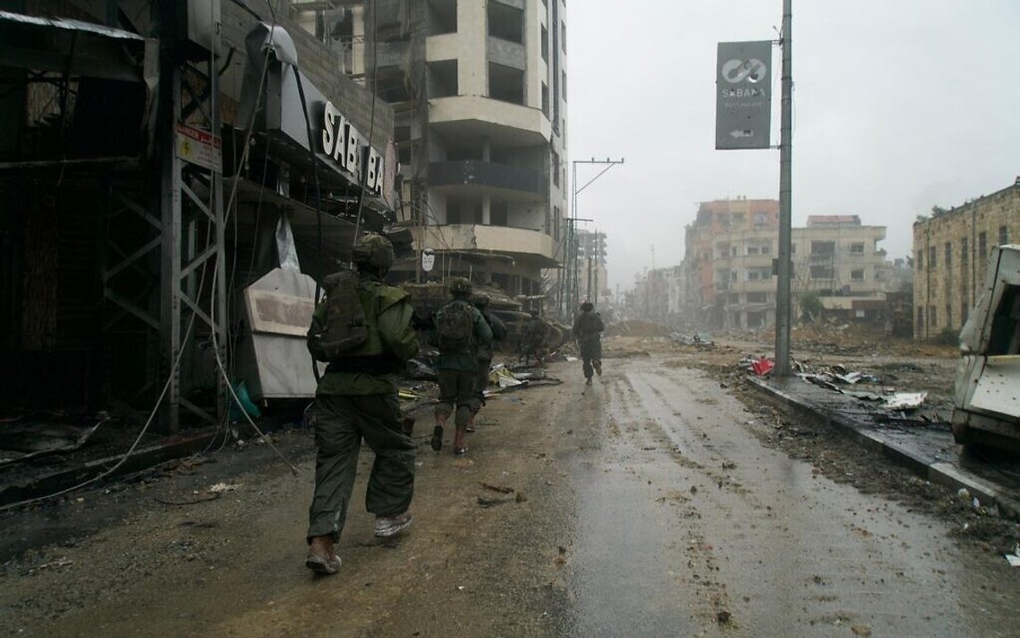 IDF på patrulje i Gaza. Foto: IDF IDF på patrulje i Gaza. Foto: IDF