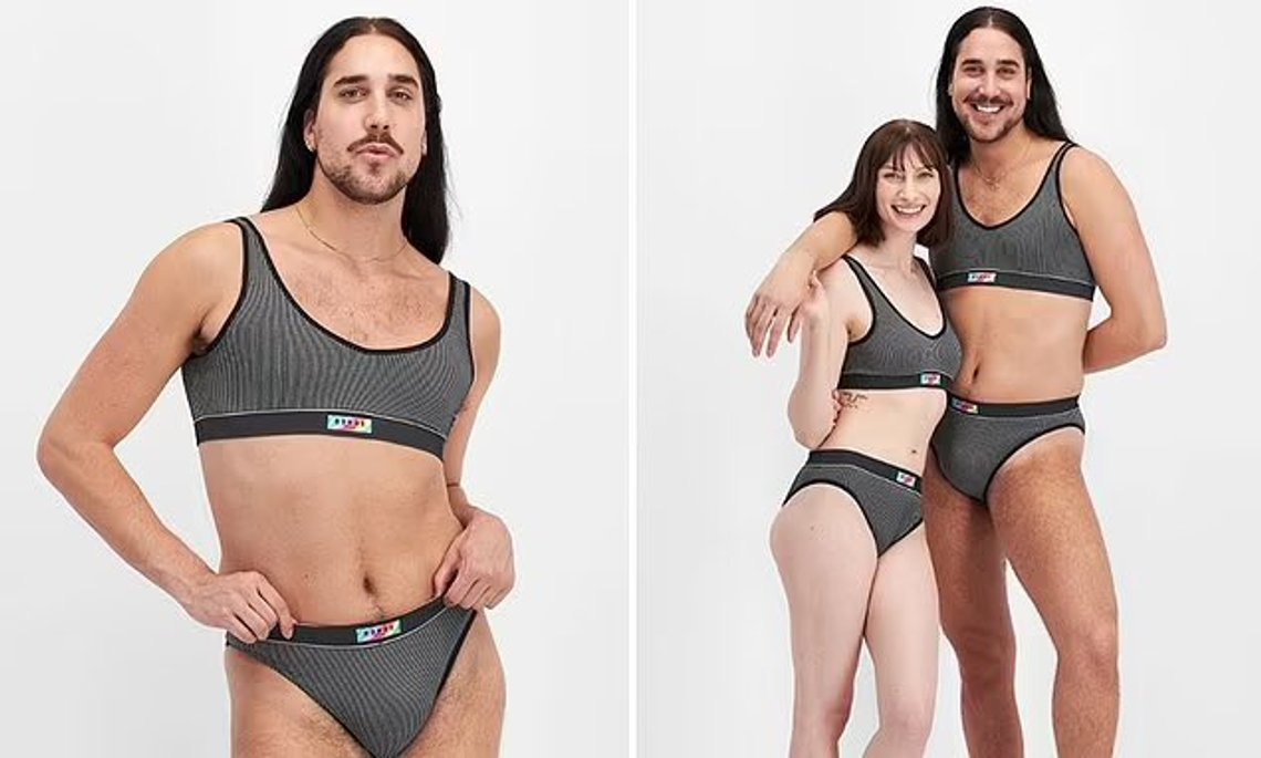 Foto: Kleskjeden Bonds Australia via X. A man is the new face of Bonds, the #1 women's underwear brand in Australia. Foto: Kleskjeden Bonds Australia via X. A man is the new face of Bonds, the #1 women's underwear brand in Australia.