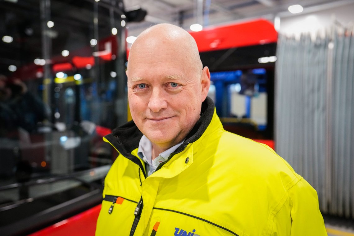 Øystein Svendsen mens han var administrerende direktør i Unibuss.
Foto: Beate Oma Dahle / NTB Øystein Svendsen mens han var administrerende direktør i Unibuss.
Foto: Beate Oma Dahle / NTB