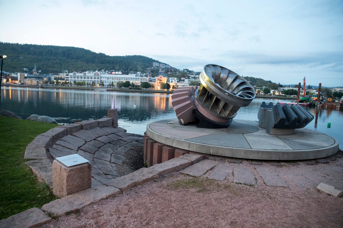 Drammen sentrum.
Foto: Terje Pedersen / NTB Drammen sentrum.
Foto: Terje Pedersen / NTB