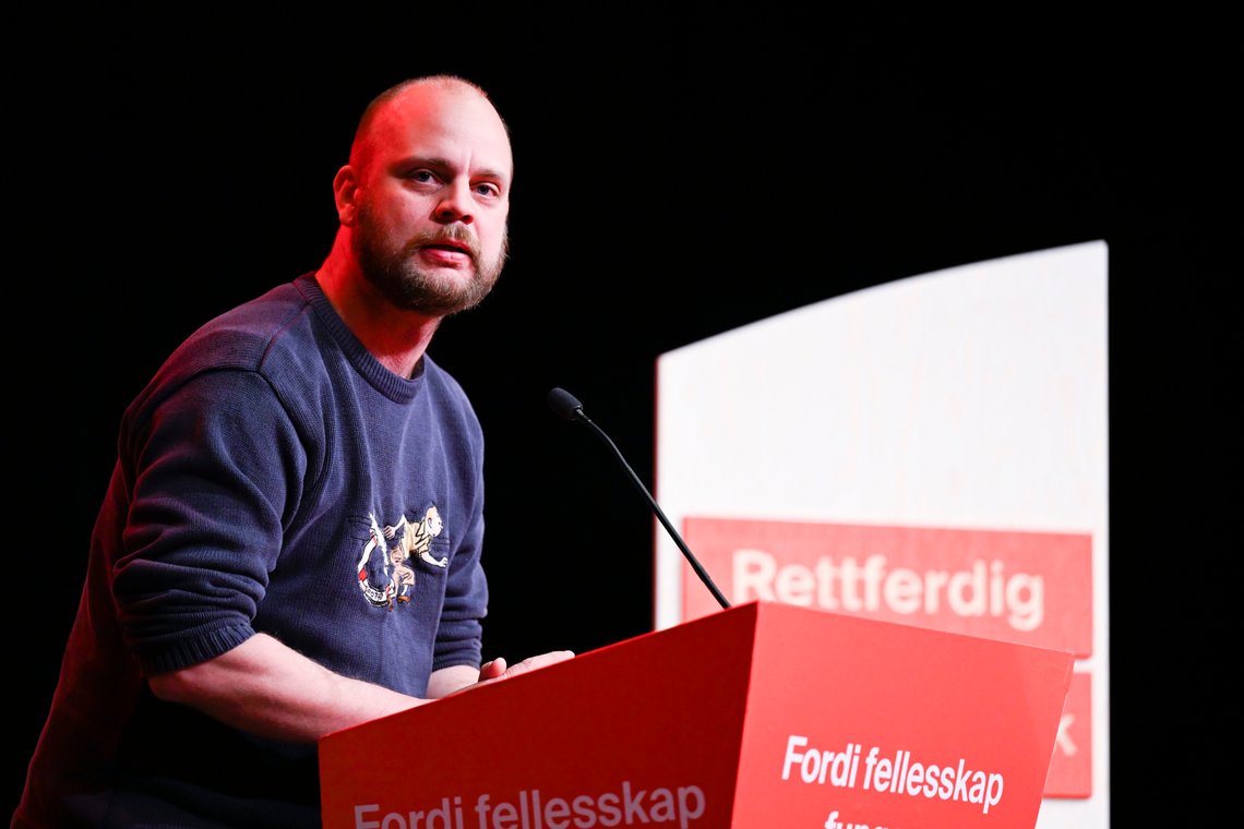 Mimir Kristjansson kler seg som en dass, ifølge ham selv.
Foto: Carina Johansen / NTB Mimir Kristjansson kler seg som en dass, ifølge ham selv.
Foto: Carina Johansen / NTB