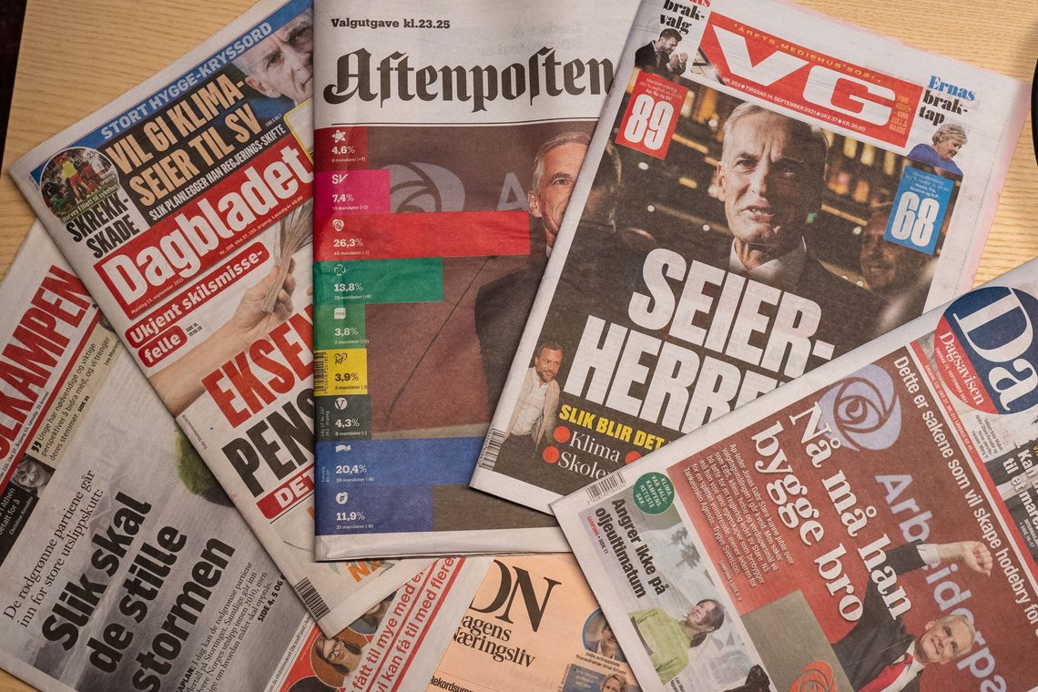 VENSTREVRIDD: Hele 58 prosent av norske journalister ville stemt på et parti som er klart definert til venstre i norsk politikk. Foto: Privat VENSTREVRIDD: Hele 58 prosent av norske journalister ville stemt på et parti som er klart definert til venstre i norsk politikk. Foto: Privat