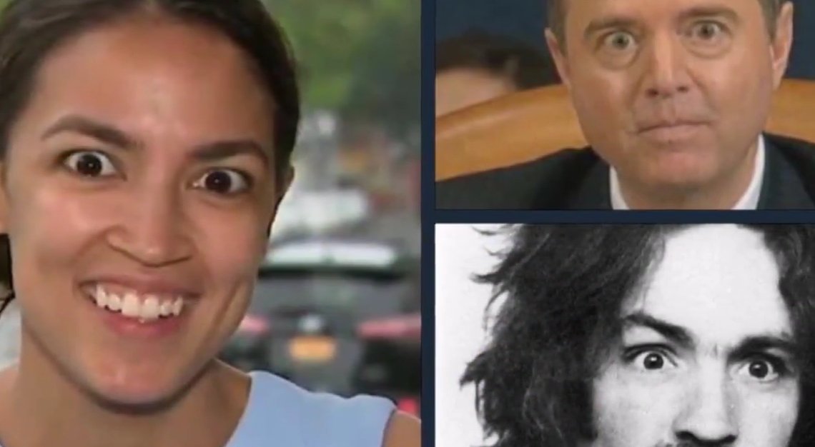 Skjermdump: YouTube. GreaseManelli. Ocasio-Cortez Crazy Eyes Remix (What is Love?) Skjermdump: YouTube. GreaseManelli. Ocasio-Cortez Crazy Eyes Remix (What is Love?)