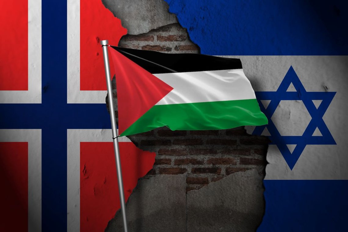 Relations between Norway and Israel due to the war in Gaza Palestine. Photo: Shutterstock by Hapelinium. Relations between Norway and Israel due to the war in Gaza Palestine. Photo: Shutterstock by Hapelinium.