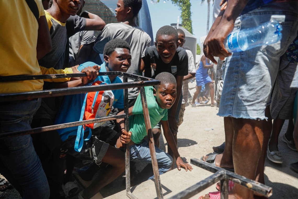 Skyting i hovedstaden i Haiti