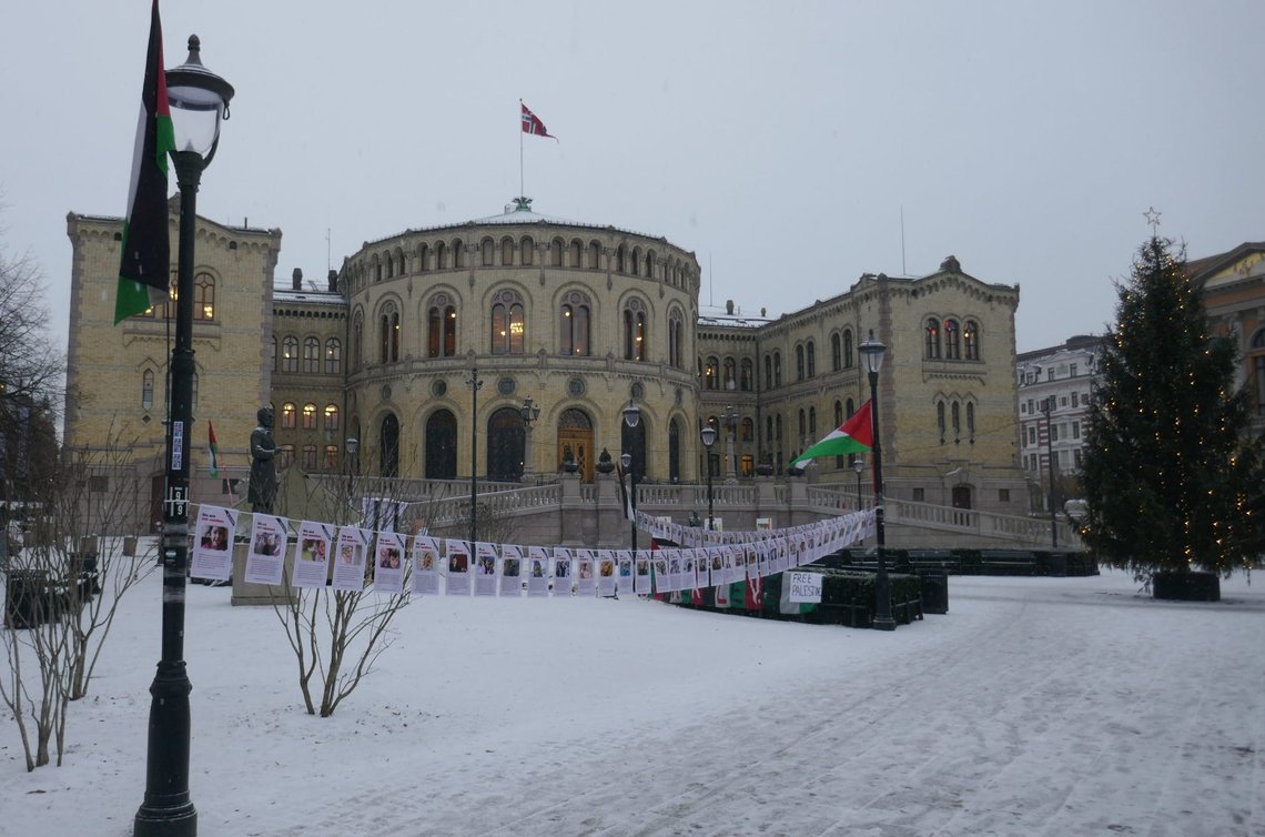 Stortinget, arkivbilde fra desember 2023. Stortinget, arkivbilde fra desember 2023.