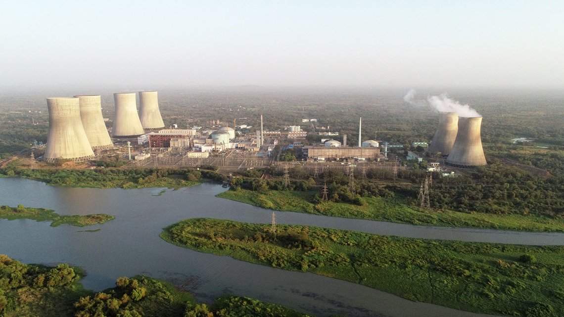 To nye reaktorer ble nylig åpnet i Kakrapar Atomic Power Plant. Foto: Department of Atomic Energy, Wikimedia Commons GODL To nye reaktorer ble nylig åpnet i Kakrapar Atomic Power Plant. Foto: Department of Atomic Energy, Wikimedia Commons GODL