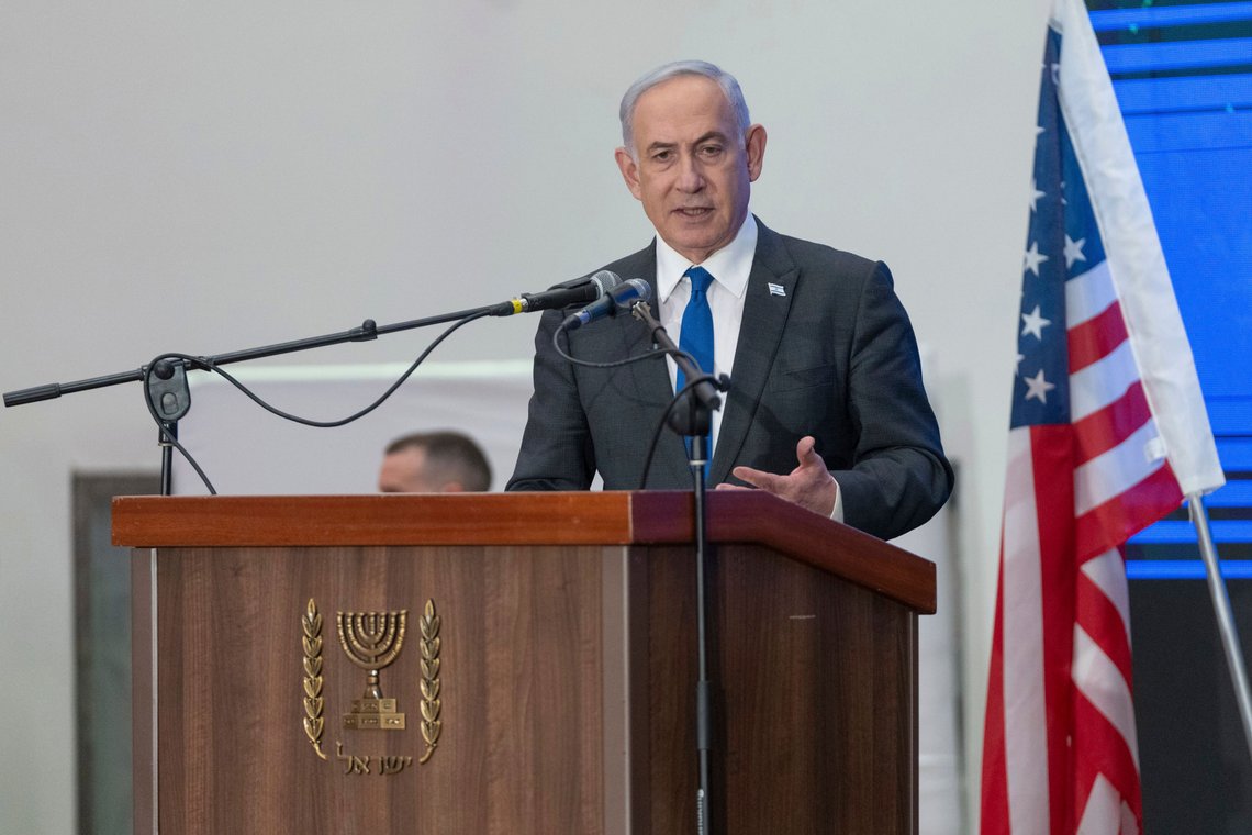 Israels statsminister Benjamin Netanyahu kritiserte det internasjonale samfunn for å ha kort hukommelse når det gjelder Hamas-angrepet 7. oktober. Arkivfoto: Ohad Zwigenberg / AP / NTB Israels statsminister Benjamin Netanyahu kritiserte det internasjonale samfunn for å ha kort hukommelse når det gjelder Hamas-angrepet 7. oktober. Arkivfoto: Ohad Zwigenberg / AP / NTB