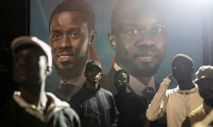 Bassirou Diomaye Faye og Ousmane Sonko