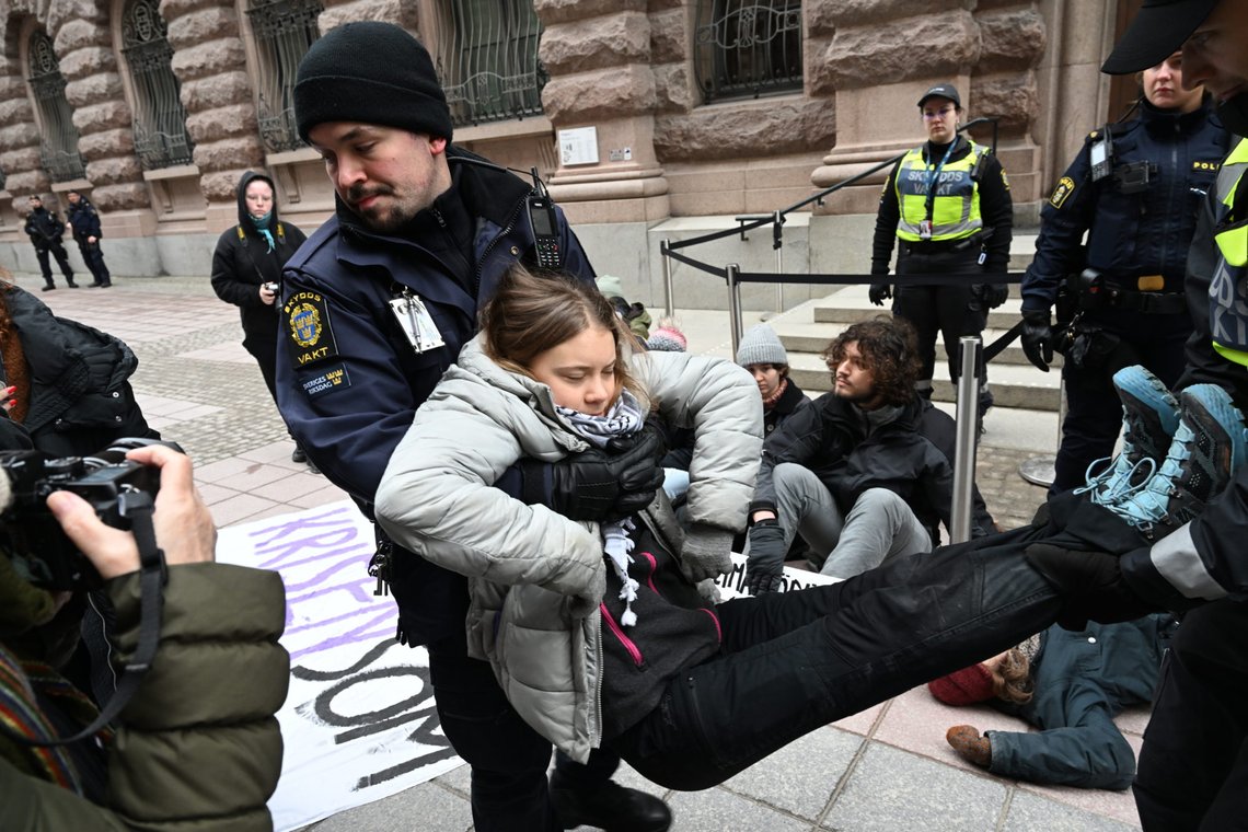Greta Thunberg.
Foto: Fredrik Sandberg Greta Thunberg.
Foto: Fredrik Sandberg