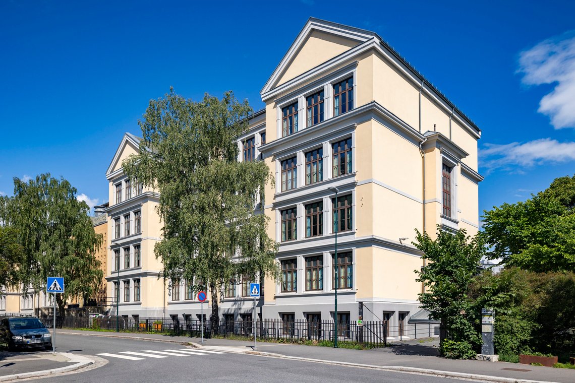 Fasade av Kampen skole i Oslo.
Foto: Tor Erik Schrøder / NTB Fasade av Kampen skole i Oslo.
Foto: Tor Erik Schrøder / NTB