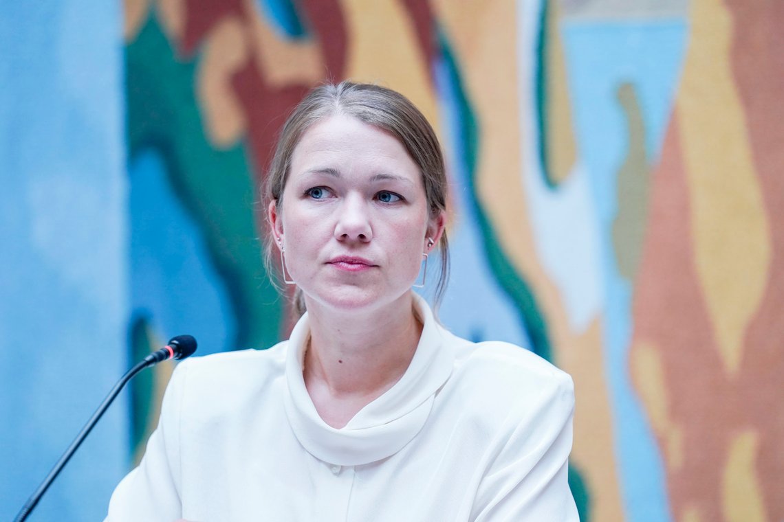 Une Aina Bastholm tror det er grov porno som er skyld i økende voldtekter i Norge.
Foto: Lise Åserud / NTB Une Aina Bastholm tror det er grov porno som er skyld i økende voldtekter i Norge.
Foto: Lise Åserud / NTB