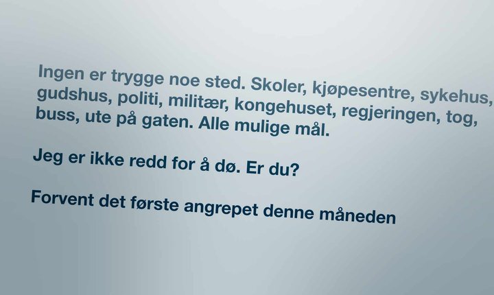 Illustrasjon av trusselbrev