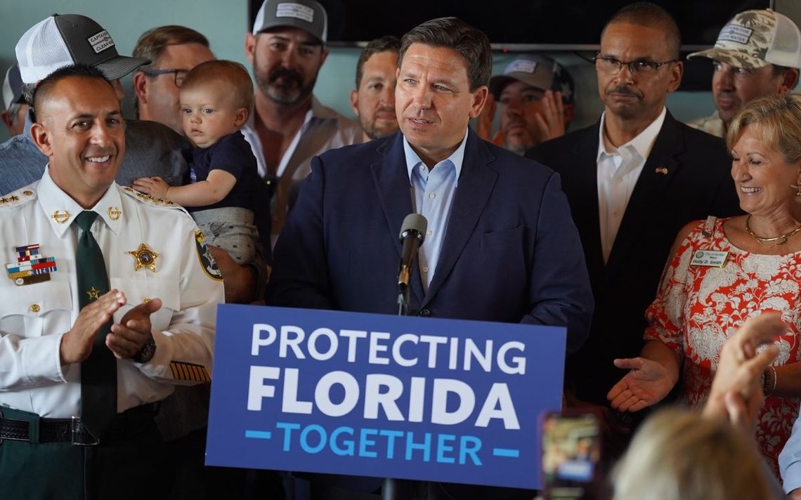 06.08.22- Governor protecting Florida together, Lee County. Photo: Office of Florida Governor, for public use. 06.08.22- Governor protecting Florida together, Lee County. Photo: Office of Florida Governor, for public use.