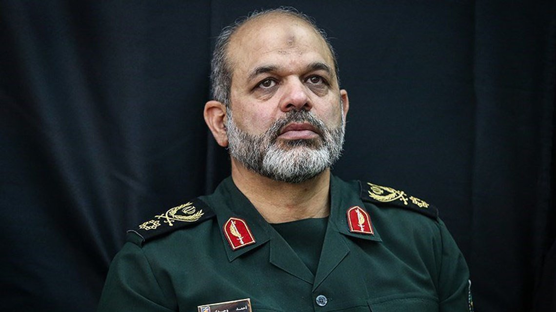 Irans innenriksminister Ahmad Vahidi. Foto: Hamed Malekpour; Wikimedia Commons CC BY 4.0 DEED Irans innenriksminister Ahmad Vahidi. Foto: Hamed Malekpour; Wikimedia Commons CC BY 4.0 DEED