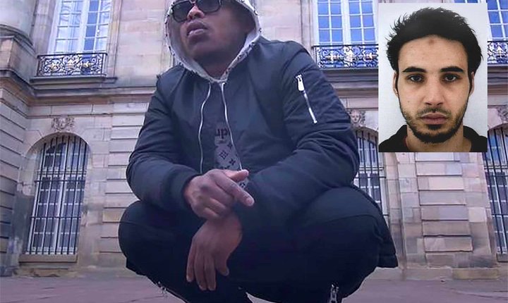 Audrey Mondjehi og Cherif Chekatt