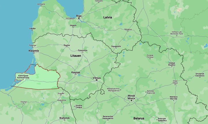 Litauen og Kaliningrad Oblast