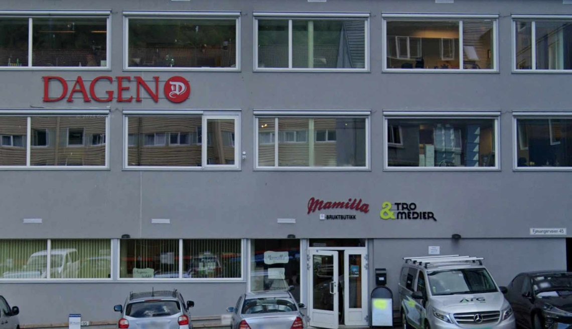 Mamilla Gjenbruk i Fjøsangerveien i Bergen. (Foto: Google Maps) Mamilla Gjenbruk