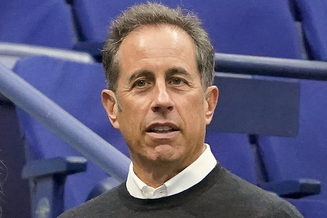 FILE - Jerry Seinfeld is shown before the men's singles final of the U.S. Open tennis championships between Casper Ruud, of Norway, and Carlos Alcaraz, of Spain, Sunday, Sept. 11, 2022, in New York. Seinfeld's upcoming Netflix comedy will be featured during this weekend's IndyCar race at Long Beach as rookie Linus Lundqvist will drive a car painted to look like a Pop-Tart in recognition of the movie “Unfrosted.”(AP Photo/John Minchillo, File) FILE - Jerry Seinfeld is shown before the men's singles final of the U.S. Open tennis championships between Casper Ruud, of Norway, and Carlos Alcaraz, of Spain, Sunday, Sept. 11, 2022, in New York. Seinfeld's upcoming Netflix comedy will be featured during this weekend's IndyCar race at Long Beach as rookie Linus Lundqvist will drive a car painted to look like a Pop-Tart in recognition of the movie “Unfrosted.”(AP Photo/John Minchillo, File)
