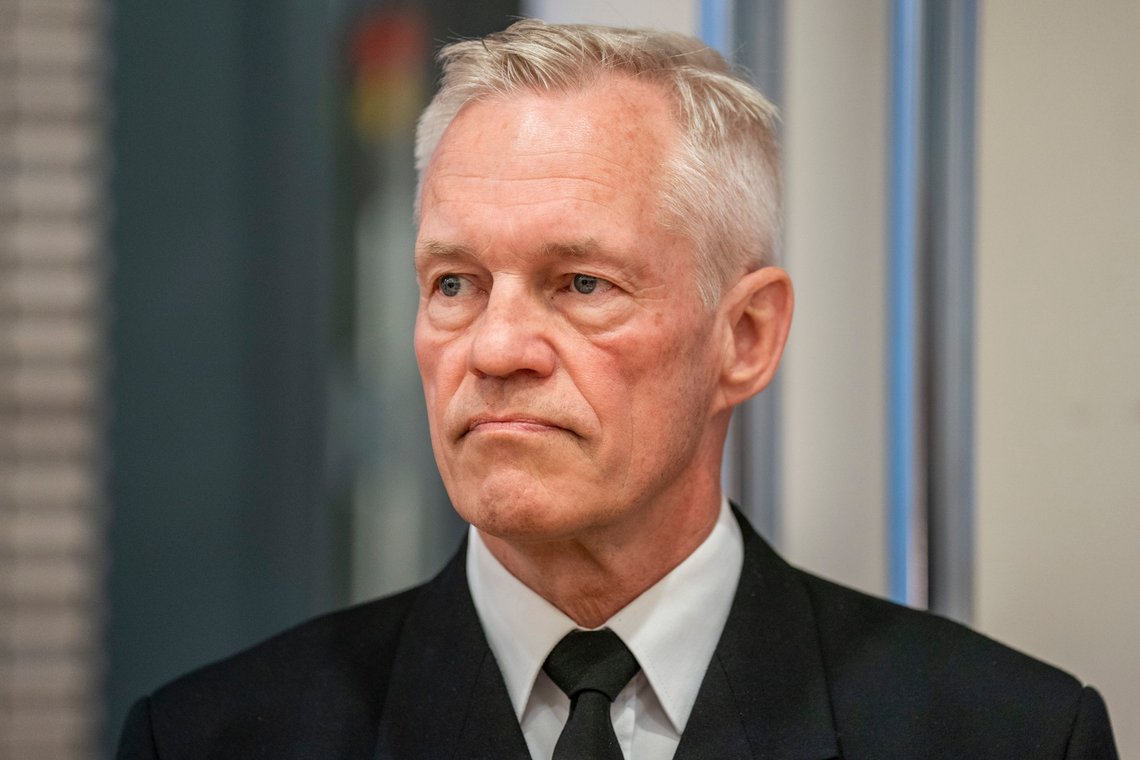 Oslo 20240405.
Sjef for E-tjenesten, Nils-Andreas Stensønes vitner under straffesaken i Oslo Tinghus der Zaniar Matapour er tiltalt for grov terror etter at han åpnet ild utenfor Per på hjørnet og London pub i Oslo natt til 25. juni 2022.
Foto: Fredrik Varfjell / NTB Oslo 20240405.
Sjef for E-tjenesten, Nils-Andreas Stensønes vitner under straffesaken i Oslo Tinghus der Zaniar Matapour er tiltalt for grov terror etter at han åpnet ild utenfor Per på hjørnet og London pub i Oslo natt til 25. juni 2022.
Foto: Fredrik Varfjell / NTB