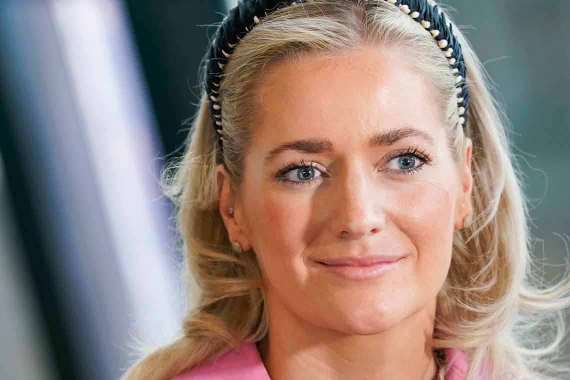 Oslo 20240420.
Justis- og beredskapsminister Emilie Enger Mehl svarer på spørsmål om trusselvurderingene og hvordan politiet forbereder seg til Pride 2024.
Foto: Terje Pedersen / NTB Oslo 20240420.
Justis- og beredskapsminister Emilie Enger Mehl svarer på spørsmål om trusselvurderingene og hvordan politiet forbereder seg til Pride 2024.
Foto: Terje Pedersen / NTB