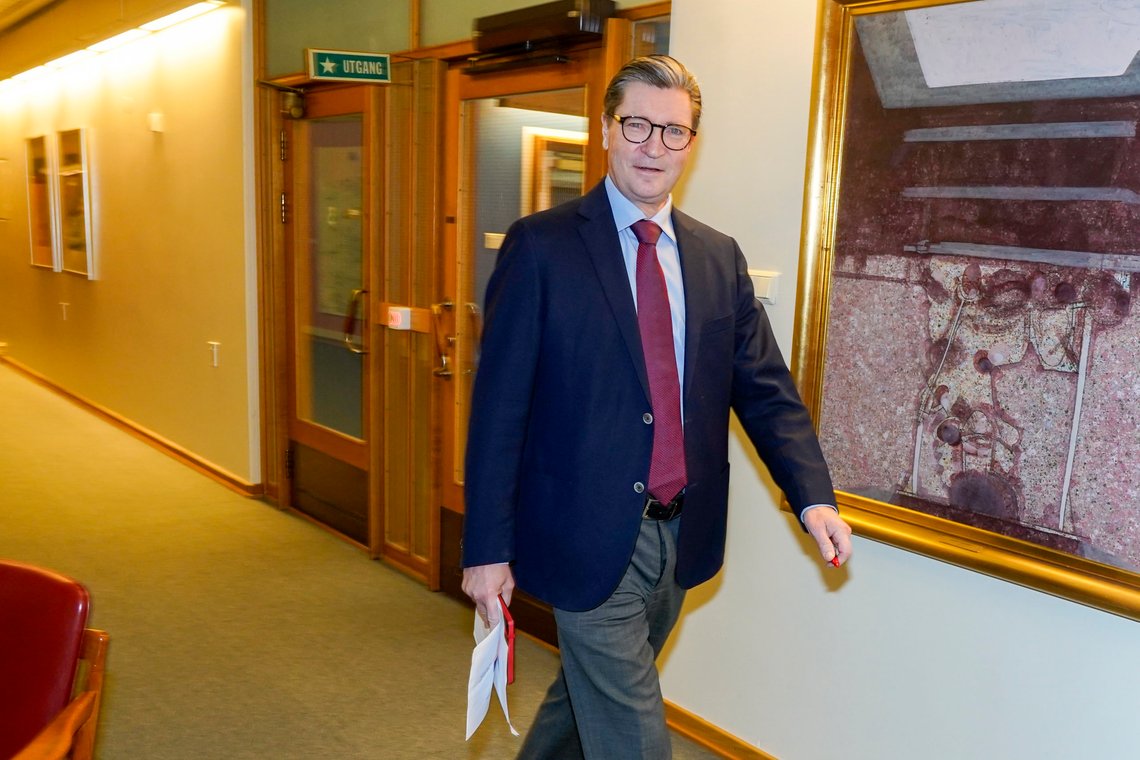 Christian Tybring-Gjedde (FrP) er svært uenig i at Israels statsminister skal arresteres.
Foto: Terje Pedersen / NTB Christian Tybring-Gjedde (FrP) er svært uenig i at Israels statsminister skal arresteres.
Foto: Terje Pedersen / NTB