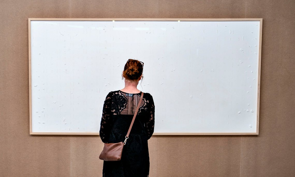 Kunstverket "Take the Money and Run" av Jens Haaning. Foto: Henning Bagger, AP-NTB. Kunstverket "Take the Money and Run" av Jens Haaning. Foto: Henning Bagger, AP-NTB.