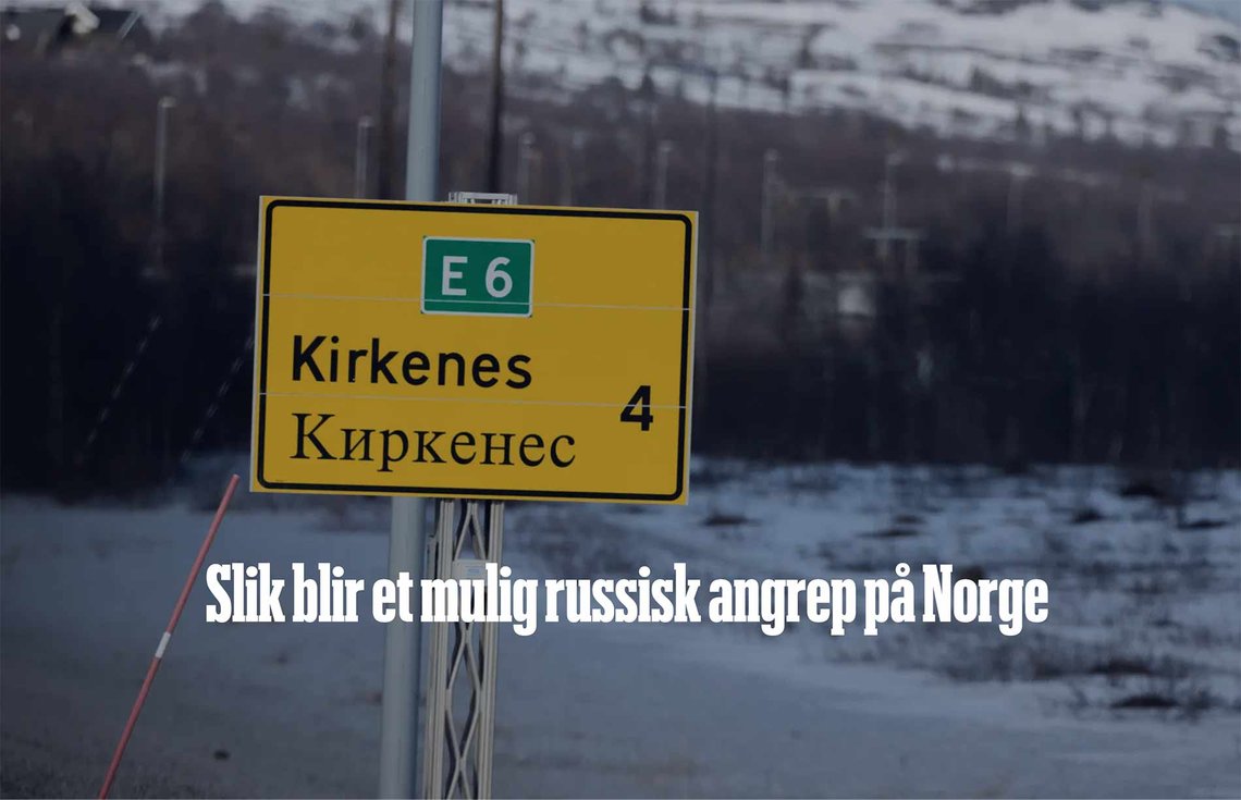 Den bredt anlagte reportasjeserien i Aftenposten har tre deler om Russlands påvirkningsoperasjoner i Kirkenes. (Faksimile fra Aftenposten.no med foto av Stig B. Hansen) Faksimile fra Aftenposten.no