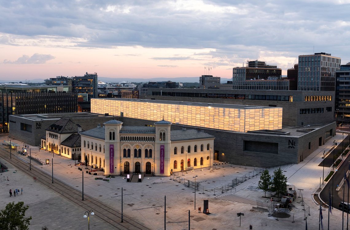 Det nye Nasjonalmuseet. Foto: Børre Høstland / Nasjonalmuseet Det nye Nasjonalmuseet. Foto: Børre Høstland / Nasjonalmuseet