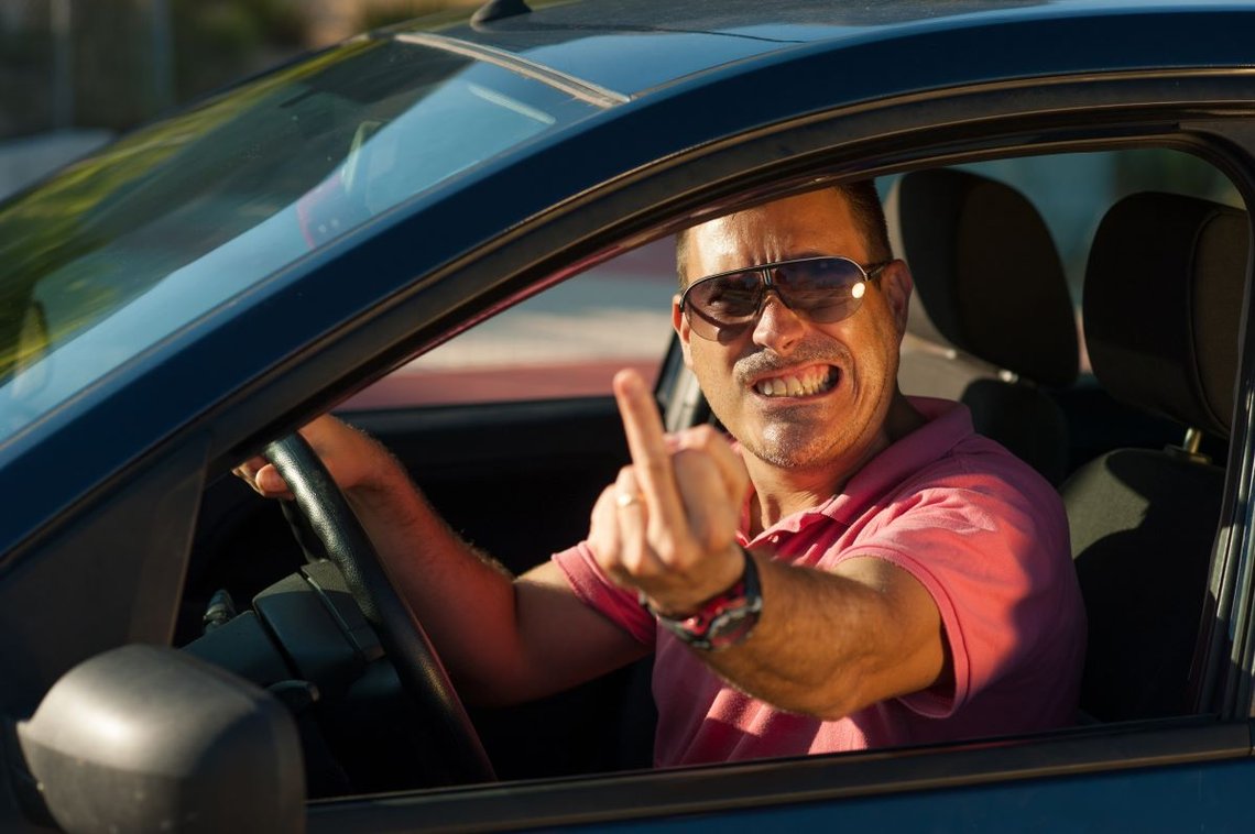 Road Rage. Photo: Shuttertstock by Olaf Spaier, Spain. Road Rage. Photo: Shuttertstock by Olaf Spaier, Spain.