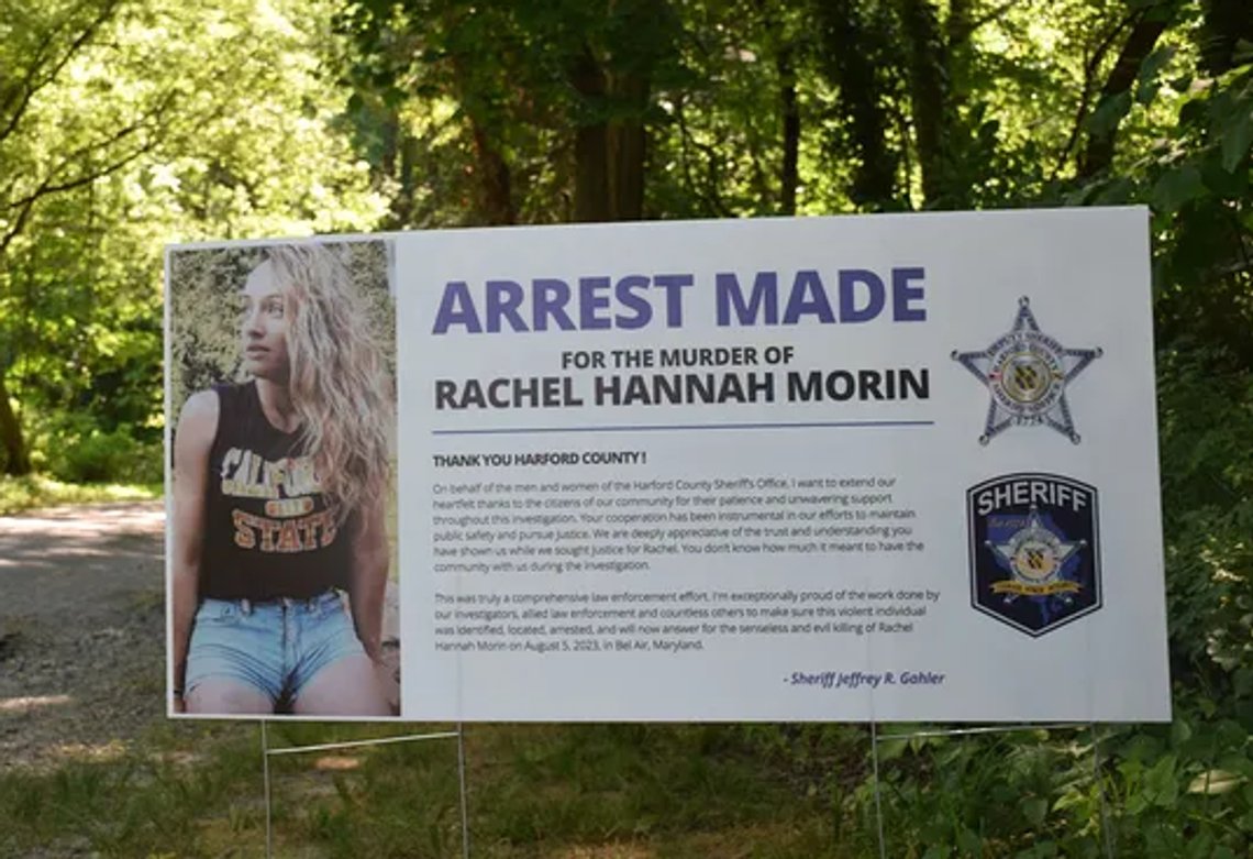 Kilde: Harford County Sheriff's Office Kilde: Harford County Sheriff's Office